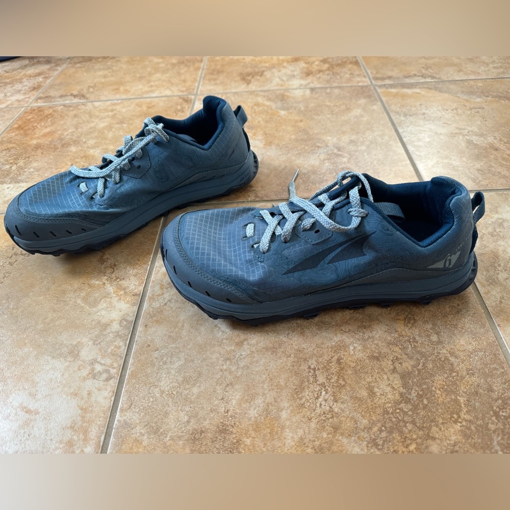 Altra Navy Lone Peak 6 Trail Shoes
